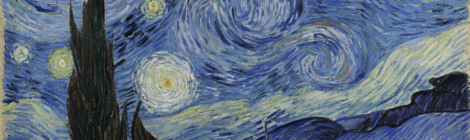 The Starry Night By Van Gogh